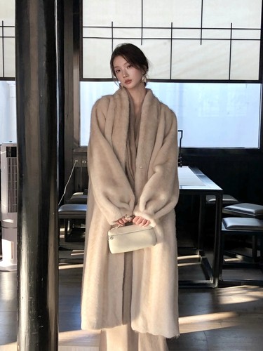 Cappotto donna pelliccia