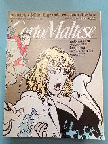 Corto maltese rivista anno - corto,
