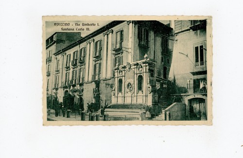 Cartolina avellino via - -,