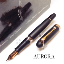 Aurora 88 Matte Black 14K Rose