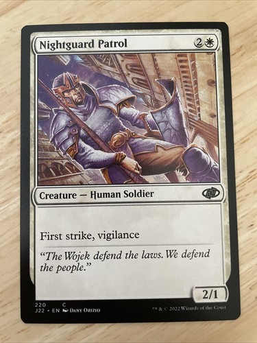Mtg nightguard patrol - mtg,