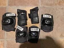 KIT PROTEZIONI X_CUSE PER ROLLER-SKATE-MONOPATTINO - TG. S