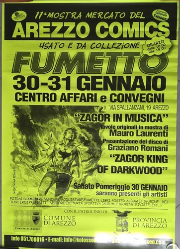 Zagor manifesto 70x100 - , arezzo