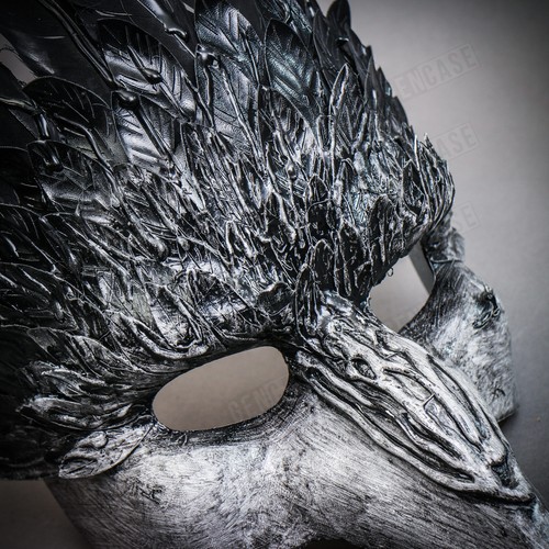 Maschera peste piuma corvo - peste,