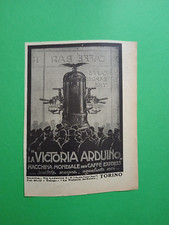 PUBBLICITA  1921 MACCHINA PER CAFFE' EXPRESS LA VICTORIA ARDUINO BAR ADV WERBUNG