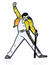 Queen Freddie Mercury enamel