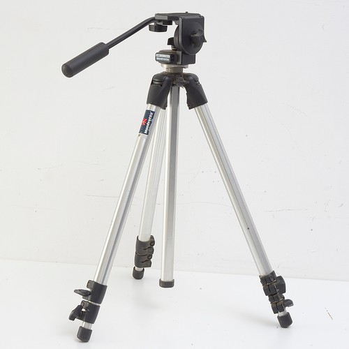 Manfrotto 055a treppiede con - manfrotto,
