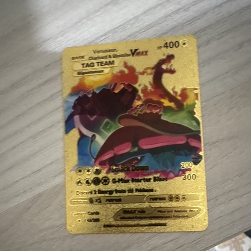 Carta pokemon oro metallo - pokemon,