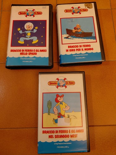 Braccio ferro vhs - braccio, ferro.