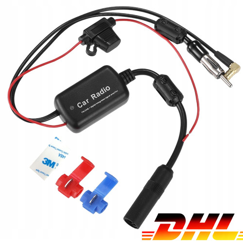 Antenna dab auto - antenna, splitter