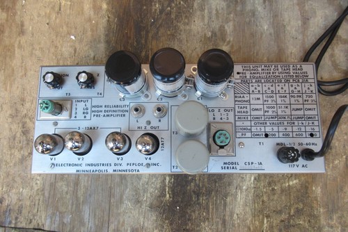 Electronic ind tube phono - tube,