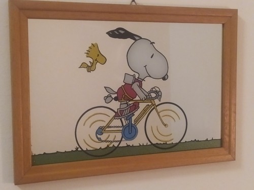 Specchio quadro snoopy - quadro,