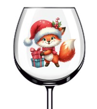 12x Acquerello Natale Volpe