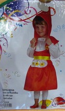 VESTITO CARNEVALE CAPPUCCETTO
