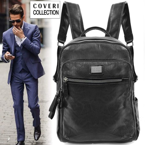 Zaino pelle nero originale