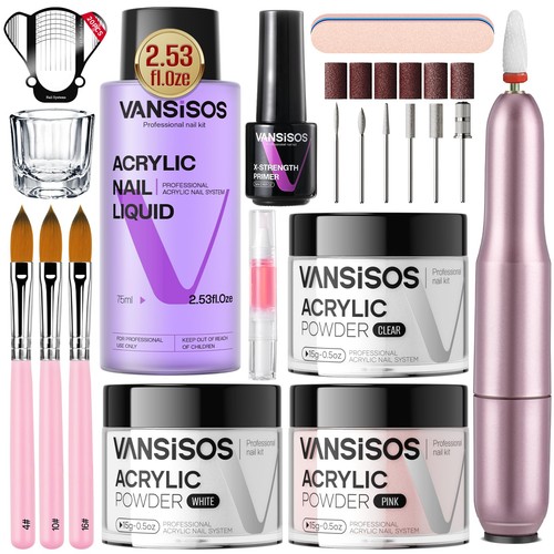 Kit unghie acrilico con - unghie,