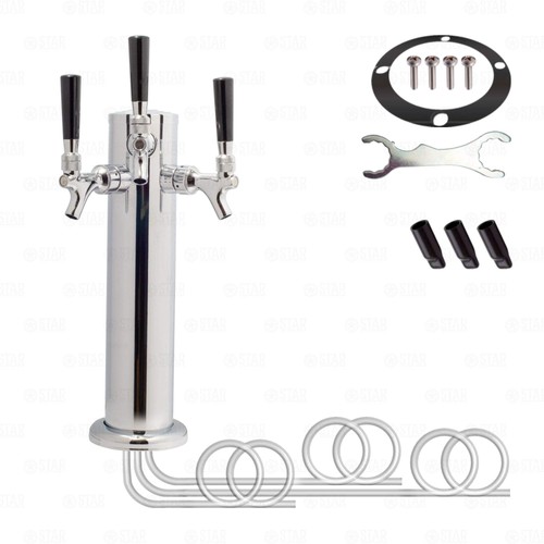 Rubinetto triplo torre birra - , 3