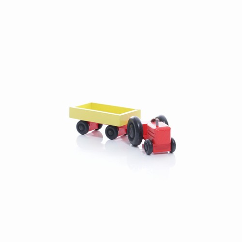 Gioco legno trattore - legno, con