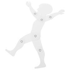  Figura snodabile: bambola