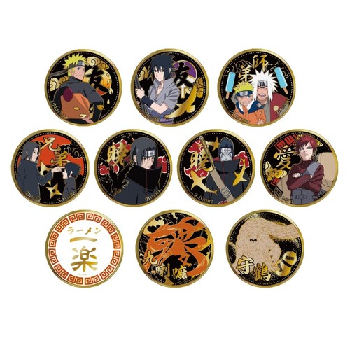 Gold badge naruto shippuden - badge,