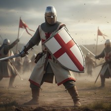 Scudo Cavaliere Crociato