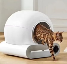 Lettiera per gatti autopulente