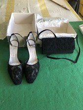 Scarpe con Tacco Donna Numero 41 con Pochette Binaccessori