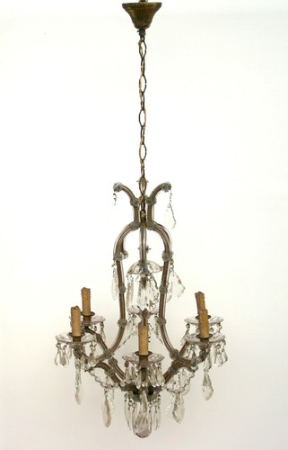 Lampadario cristallo da - lampadario, in