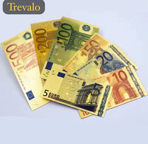 Set banconote euro oro