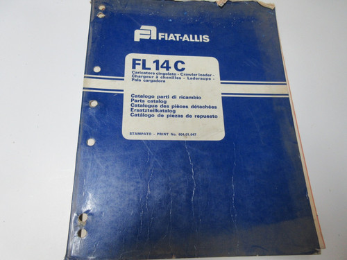 Fiat allis fl14c - fiat-allis, manuale