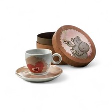 Nici IPPOPOTAMO LOVE Tazzina + Piattino con Confezione Regalo