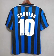 Maglia Inter Milan 1997/98 retro home maglia RONALDO #10