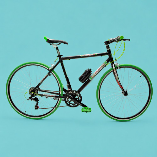 Bici ibrida uomo - 28, nero