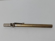 ANTICO VINTAGE ASTUCCIO CUSTODIA IN METALLO PER TERMOMETRO MERCURIO