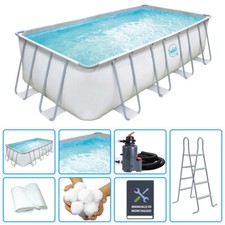 Piscina Fuori Terra SWING ELITE METAL FRAME rettangolare 5,49 x 2,74 x h.1,32 m 