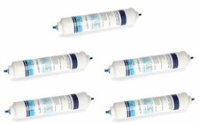 5 FILTRI ACQUA FRIGORIFERO AMERICANO SAMSUNG LG INDESIT WHIRLPOOL UNIVERSALE FF3