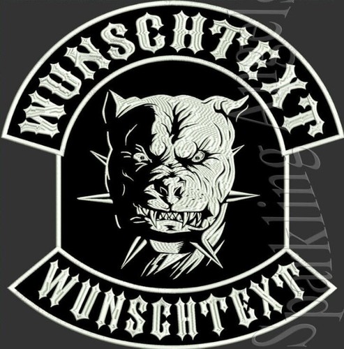Pitbull jumbo patch - pitbull,