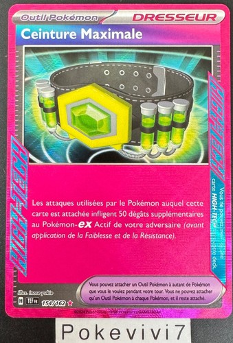 Carte pokemon ceinture - carte,