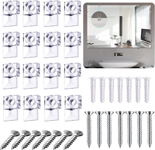 Kit porta specchio plastica - kit,