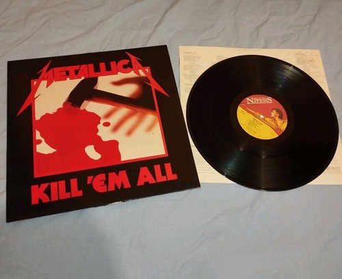 Metallica kill all lp - 'em,