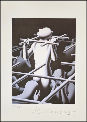 Mark kostabi untitled - mark,