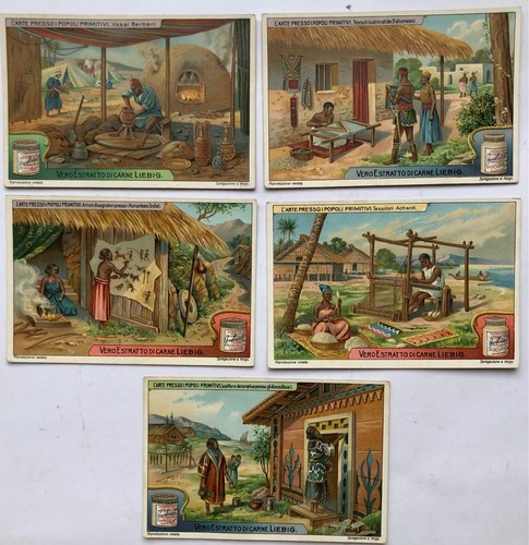 Lotto figurine liebig - lotto, 22