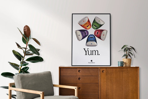 Poster vintage apple computer - poster,