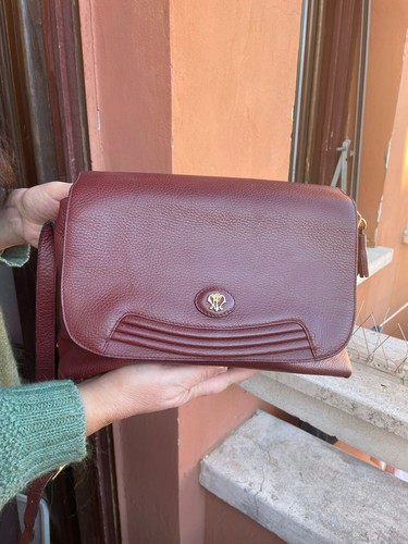 Borsa vera pelle - vera, bordeaux