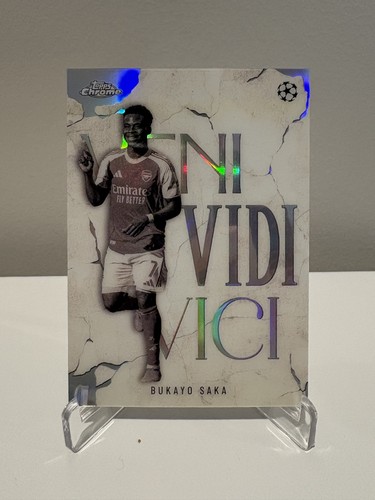 Bukayo saka topps - -, chrome