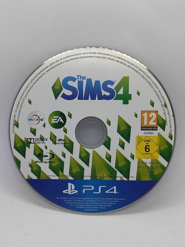 The sims sony playstation - 4, (sony