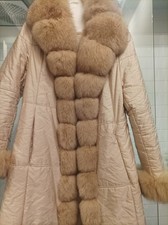 giacca donna beige con bordi