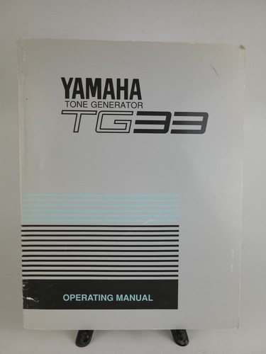 Yamaha generatore toni tg33 - di,