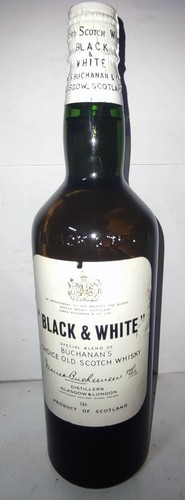 Whisky black white spring - black,