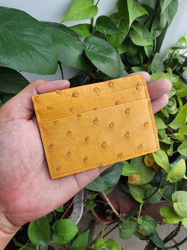 Portafoglio unisex giallo 100%